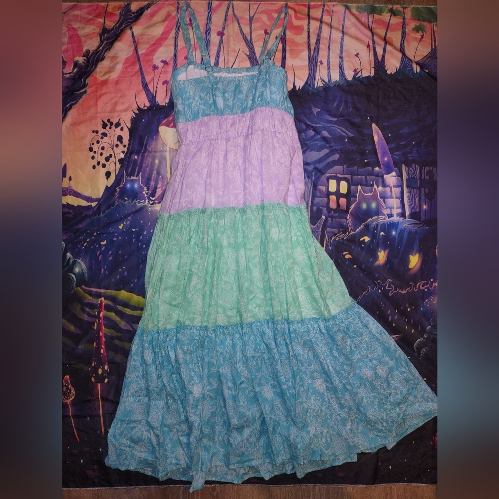 Tiered ruffle Maxi dress - Picture 5 of 16
